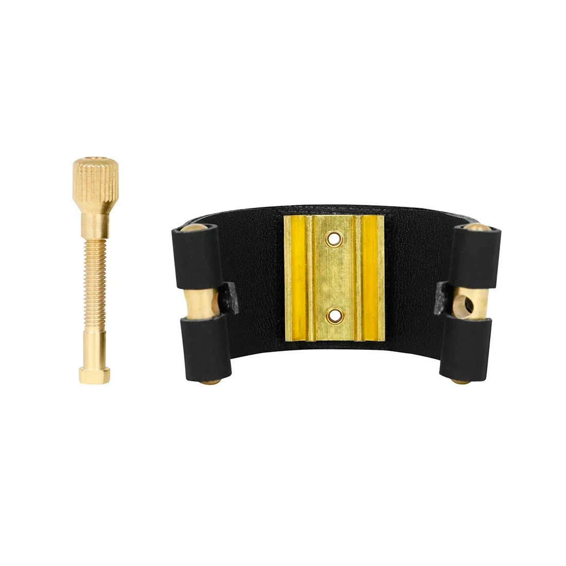 Saxophone Clarinet Mouthpiece Ligature And Cap Alto Soprano Tenor Sax Leather Buckle Clamp Clip Woodwind Musical Instrument Part