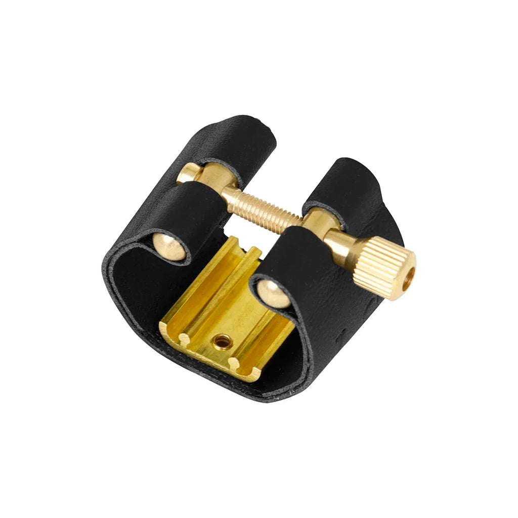 Saxophone Clarinet Mouthpiece Ligature And Cap Alto Soprano Tenor Sax Leather Buckle Clamp Clip Woodwind Musical Instrument Part